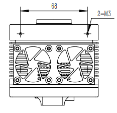 640×512 25μm -40℃ Scientific Deep Cooled SWIR InGaAs Camera GigE Ultra Faint Light Response GS-SW6401725-40-G