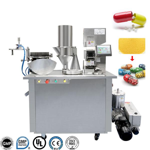Empty Hard Gelatin Capsule Filling Machine Dust Extraction Pneumatic Closing