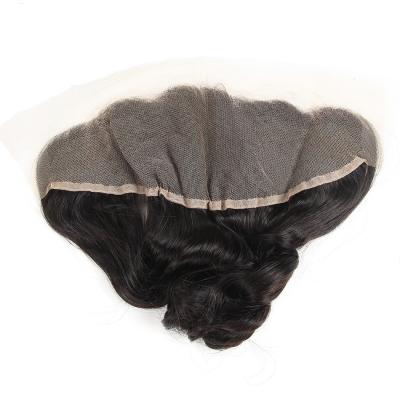 Brazilian Virgin 13x4 Lace Closure Loose Wave13x4 Lace Frontal With Bundles