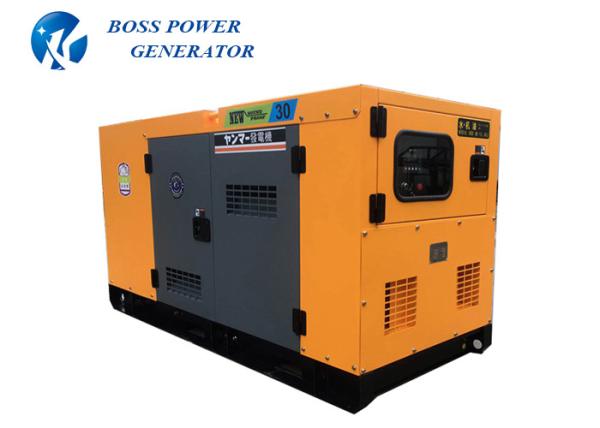 Baixo gerador diesel conveniente do RPM, geradores diesel running silenciosos 15KW 20KW 24KW
