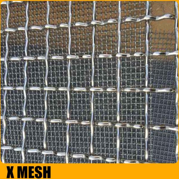 Double Gi 2mm Crimped Wire Mesh Stainless Steel