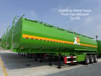3 Ejes 45000L Gasolina diesel Cisterna Semirremolque Trabajo pesado