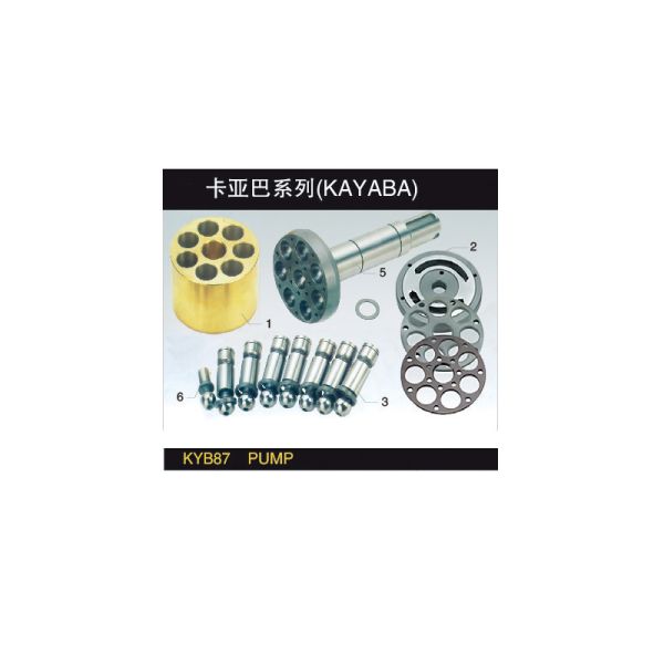 KAYABA KYB87 Hydraulic Pump Parts for Repair and New Pump