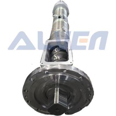 Bimetallic Screw Barrel 38CrMoAlA with 0.8-1.2mm Nitriding Depth