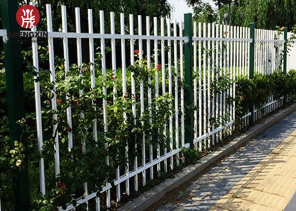 Garden Land 2.4m Welded Steel Fence Panel Corrosion Resistance