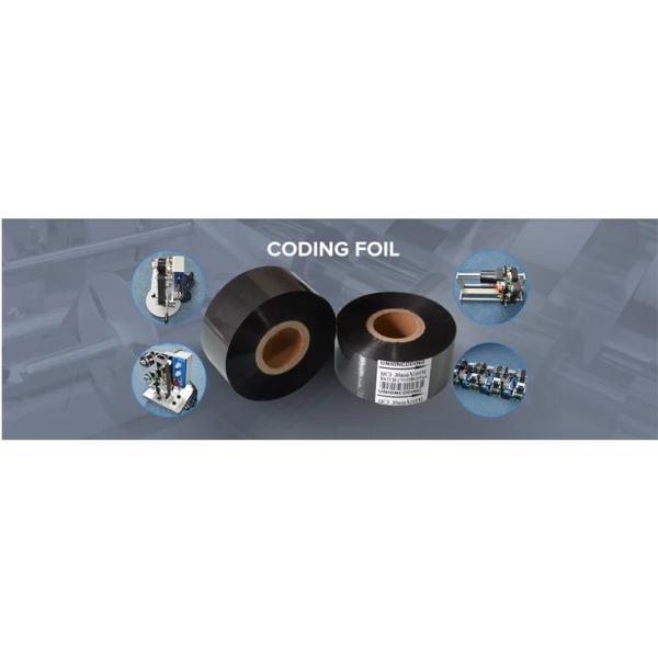25*100m Black Hot Stamping Ribbon SCF900 Original and Protective for Durable Printing