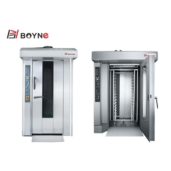 Commercial Stainless Steel Sixteen Trays Electric Gas Diesel Rotary Oven For Bakery