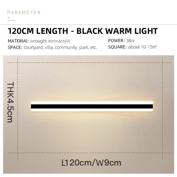 A parede impermeável exterior do diodo emissor de luz do banheiro ilumina 9w longo 11w 19w 24w AC85-265V