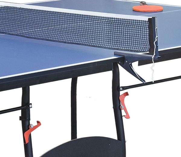 Professional Ping Pong Table For Family , 9 FT Portable Table Tennis Table With Steel Leg