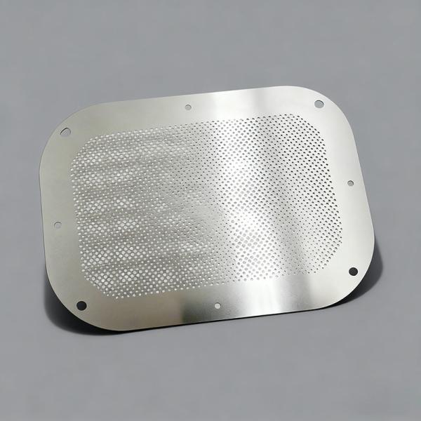 Photo Etch Mesh Custom Chemical Etching Perforated Metal Speaker Grills