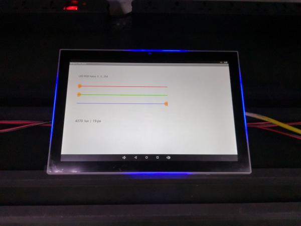 Customized Boot Logo Industrial Wall mounted POE Android Tablet PC 10 Inch IPS Touch Screen All Around LED Light