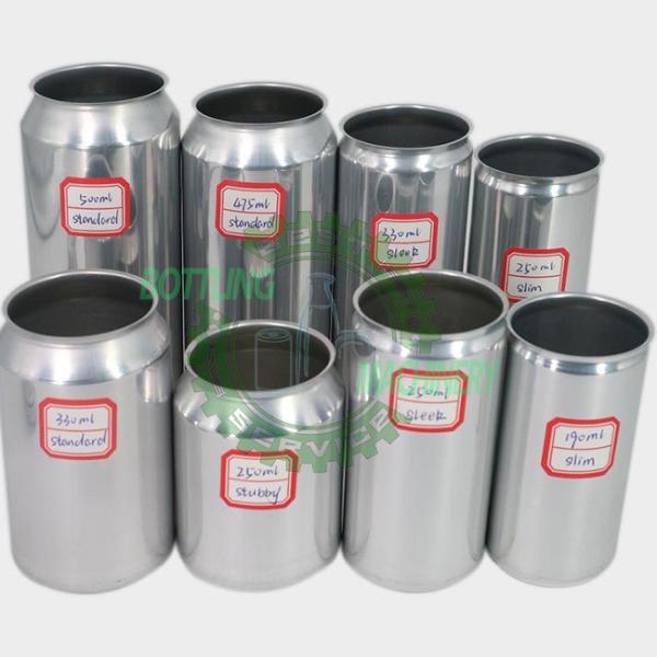 No Paint PET / Tin / Aluminum Beer Beverage Milk Can With Lever Lid