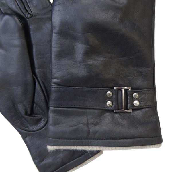 Customized Mens Soft Leather Gloves Plain Style Various Sze Colors Eco - Friendly