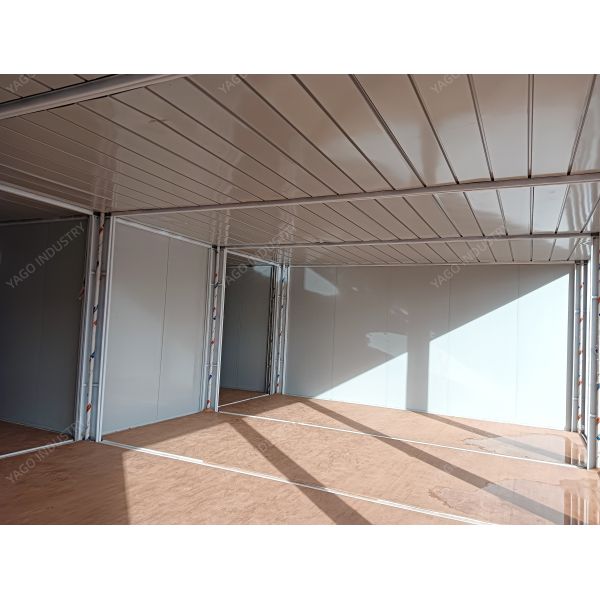 Waterproof Modular Accommodation Building Collapsible House Container