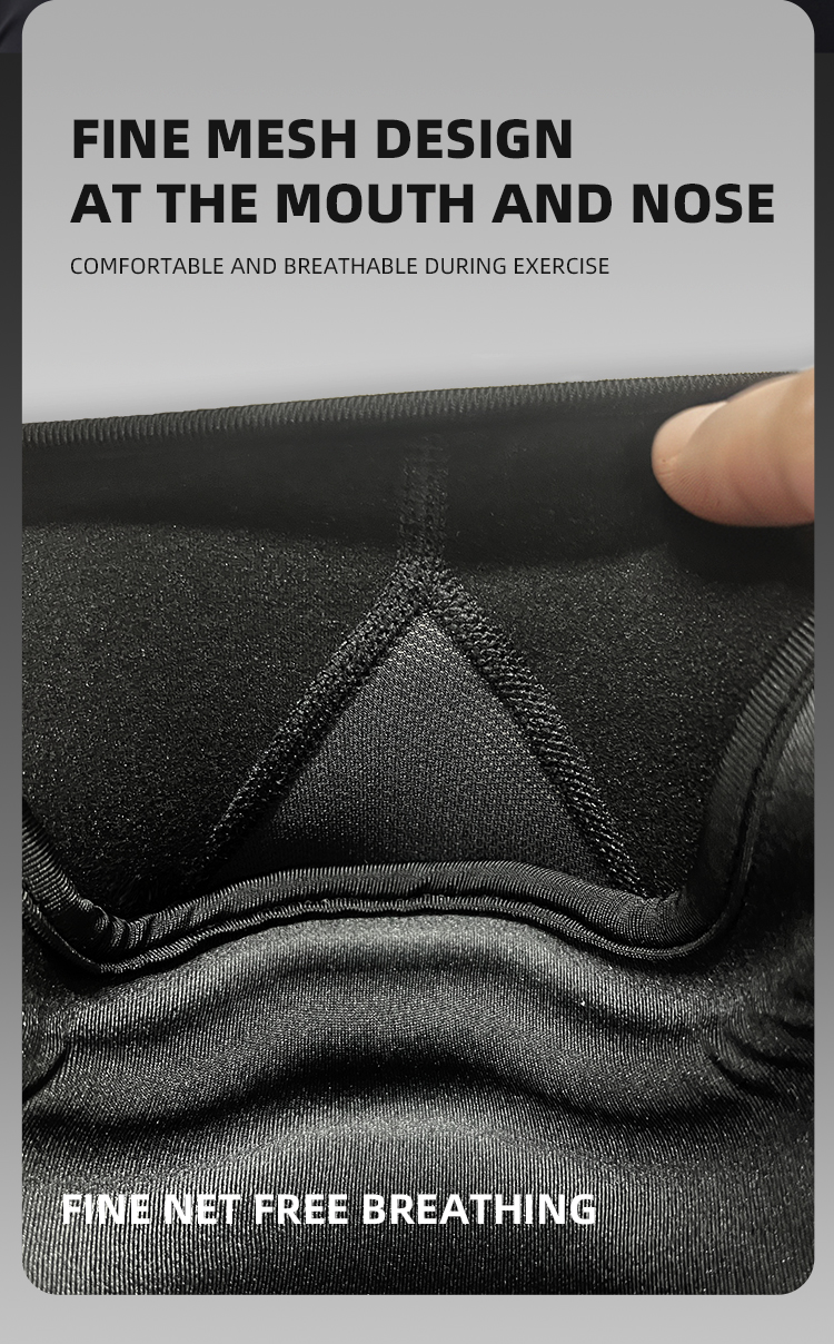 Windproof Polyester Motorcycle Ski Mask Custom Logo Skimask Balaclava Unisex Stretchable Breathable Ideal Ski Protection