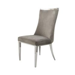 Kitchen Fabric Upholstered Dining Chair Abrasion Resistant Durable