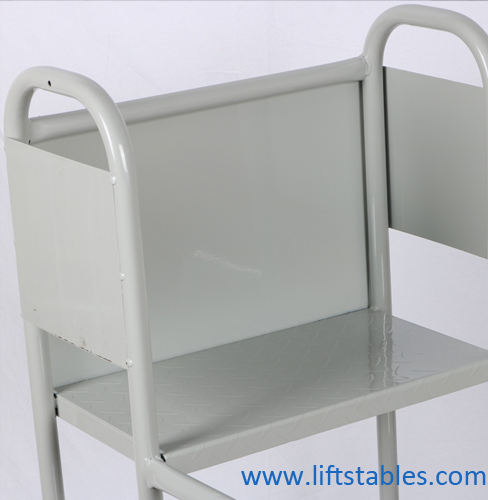 Шагов лестниц 3 платформы завальцовки подъема супермаркета стабильность передвижных легких высокая