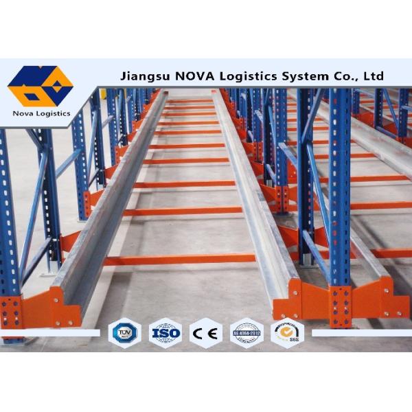 Racking de rádio da canela da carga pesada, racking da canela da pálete a pilhas