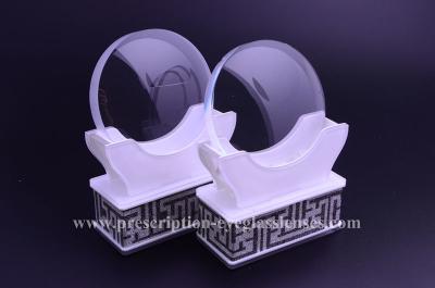 NK55 1.56 Round Top Bifocal Lens Over 90% Transmission 1.13 Specific Gravity