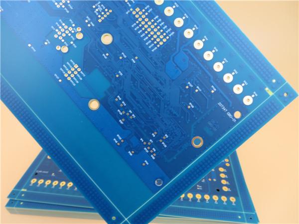 Matt Blue impedância do PWB do equipamento médico de 50 ohms controlou o PWB