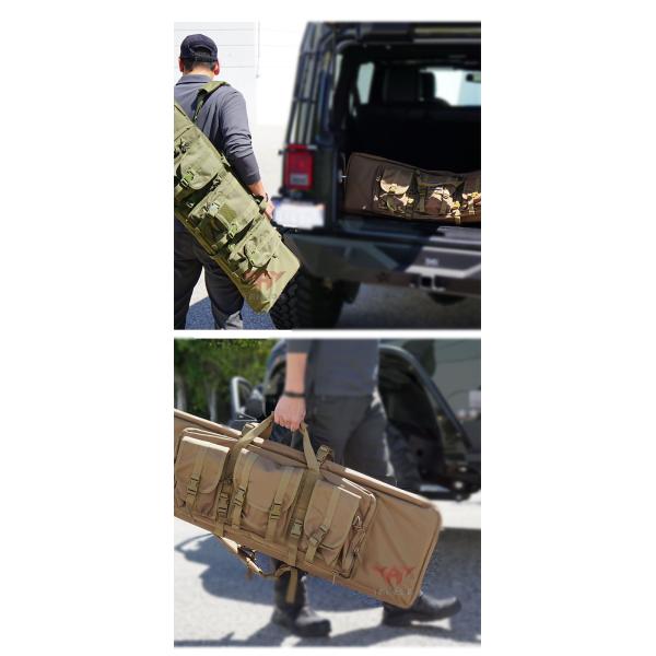 Outdoor Military Hunting Tactical Gun Bags , Long Multiple Rifle Case Backpack