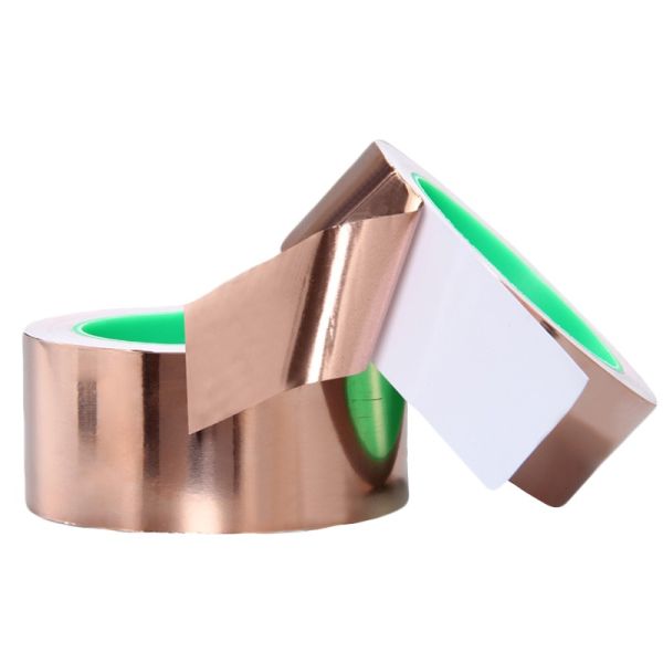 High Copper Foil Tape Guitar EMI Shielding Electrical Repairs Stained Glass-Conductive Adhesive Slug Repellent Crafts Masking