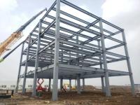 Construções industriais de aço pré-fabricadas com isolamento moderno