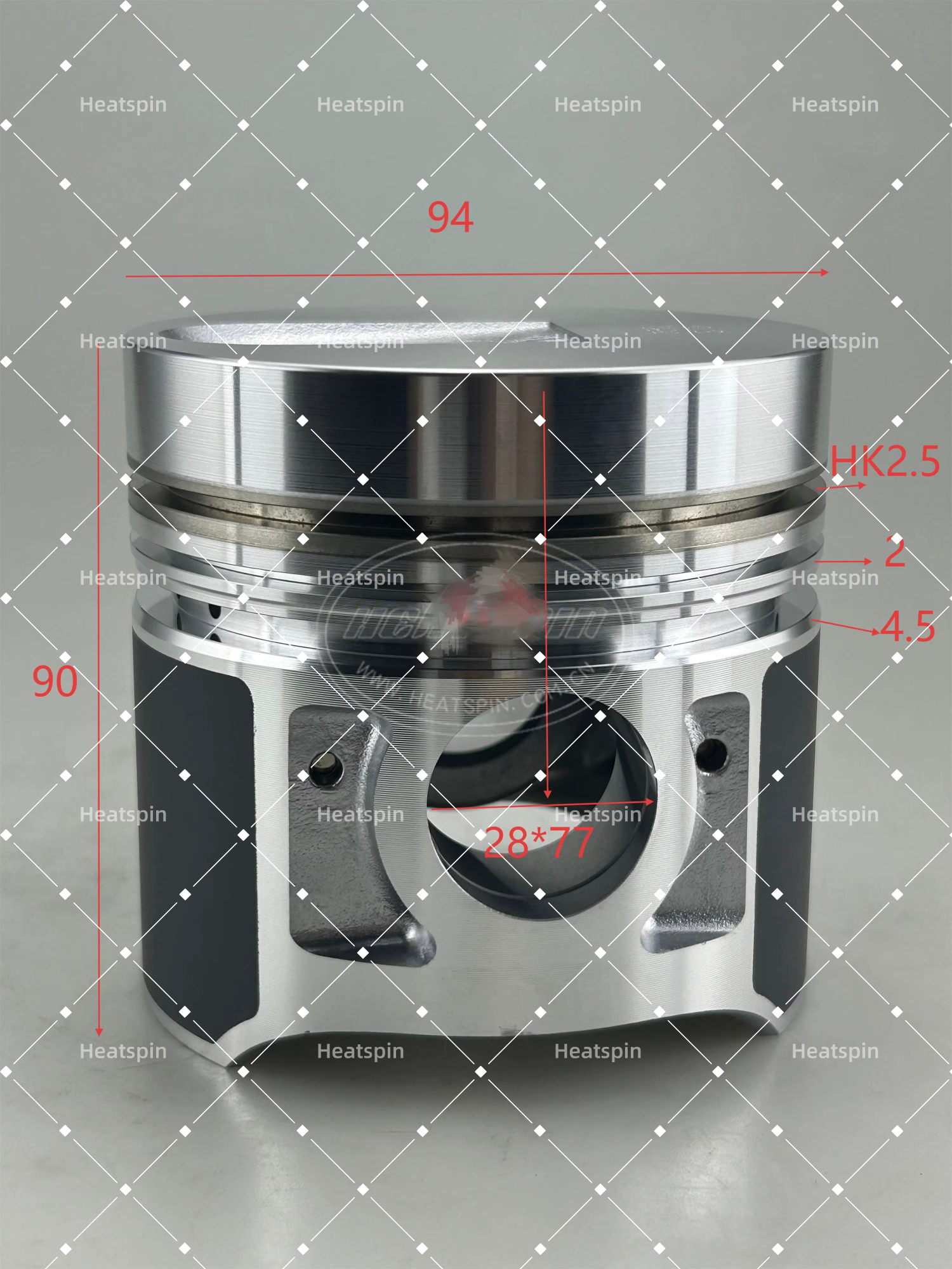 S4E1 Heavy Duty Reinforced Piston Kit for Mitsubishi Forklift Diesel Engine Repair Parts