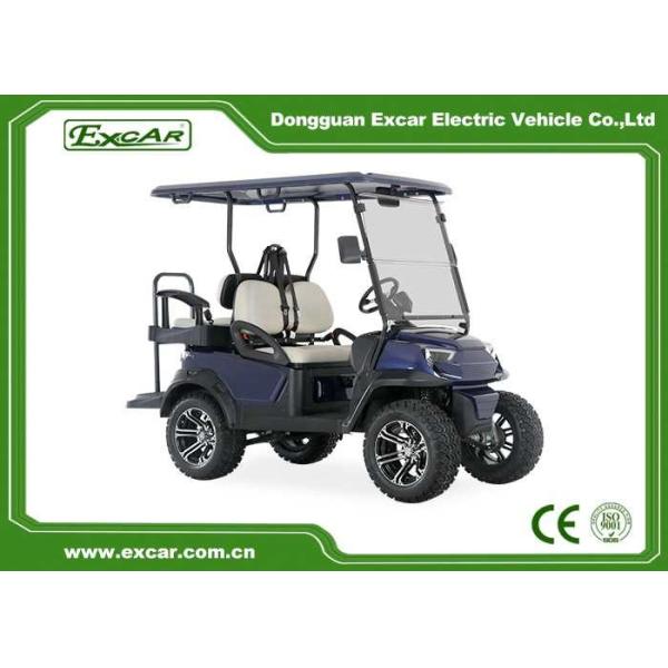 2+2 сиденья Lifed Hunting Электрические тележки для гольфа Новый дизайн Популярная модель со свертывающимся задним сиденьем