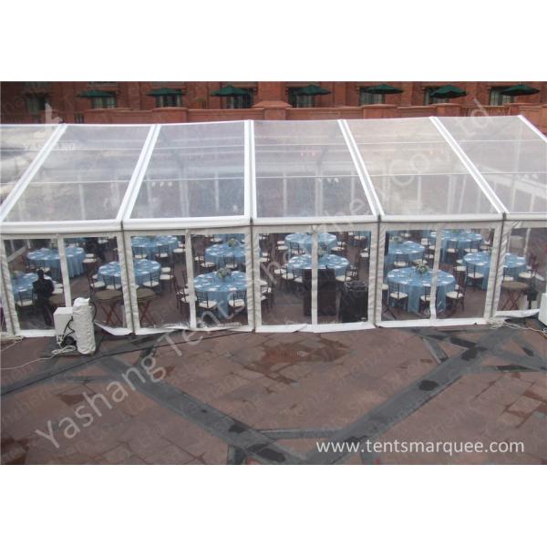 Transparent PVC Fabric Cover Luxury Wedding Tents for Parties With Aluminum Alloy Frame