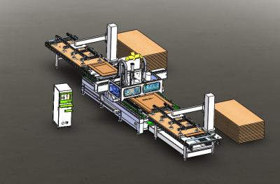 Full Aluminum Furniture CNC Engraving Machine Processing Center