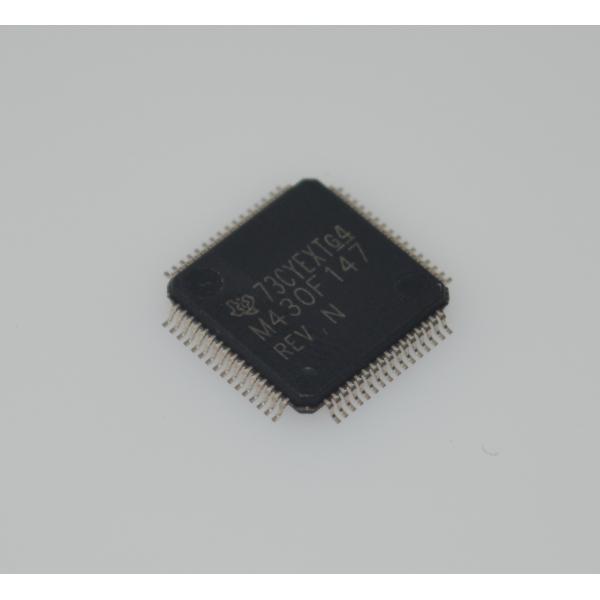 MSP430F147IPMR 16MHz Ultra-Low-Power MCU with 32KB Flash 1KB RAM 12-bit ADC 16-bit Timers UART/SPI/I2C 1.8-3.6V Operation and 64-Pin LQFP Package