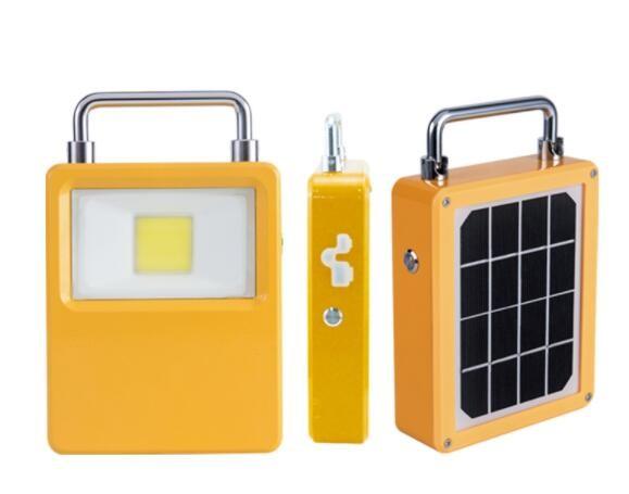 High Lumen 20W 30W Solar Lamp Rechargeable Portable Flood Light