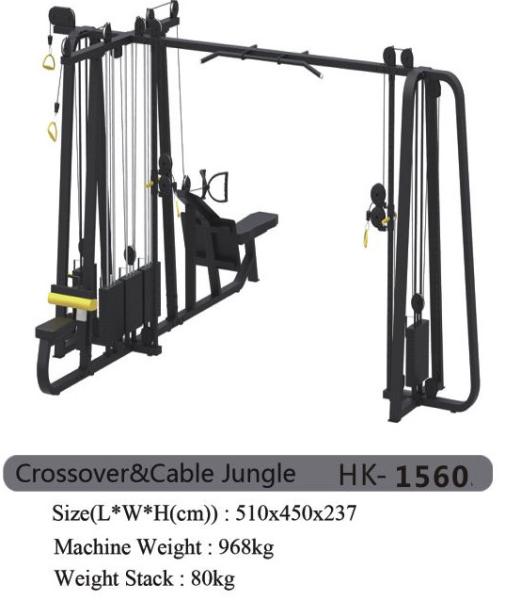 OEM Commercial Cable Crossover Multifunctional Gym Machine Powder Coating