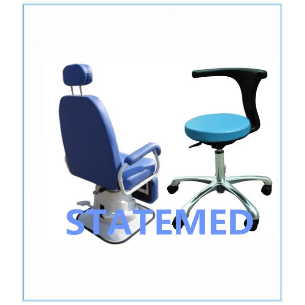 Blue Hospital ENT Examination Chair 360°Arounding Scope 680 * 650 * 1210mm