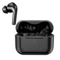 ODM negro del OEM del color de los auriculares de botón inalámbricos verdaderos impermeables de Bluetooth 5,0