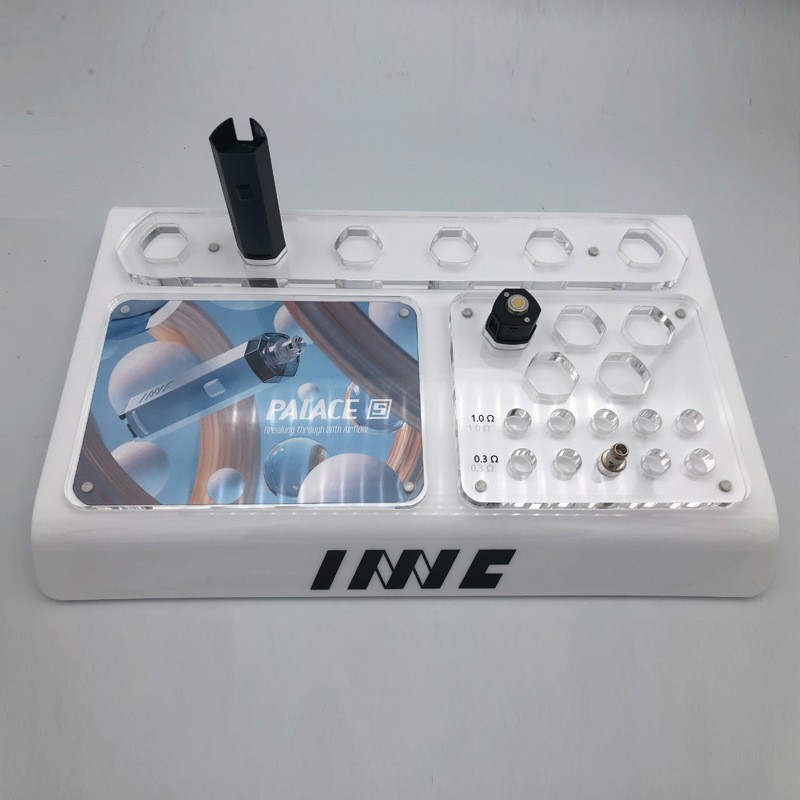 Acrylic Atomizer Display Stand, Multi-Flavor Atomizer Cartridge & Device Display Prop, Desktop Organizer Rack for Retail Store