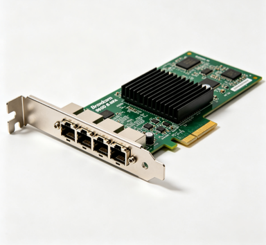 High-Speed 24G Tri-Mode PCIe 4.0 X8 HBA Card 9600-8E With 8 Internal/External SAS/SATA/NVMe Ports