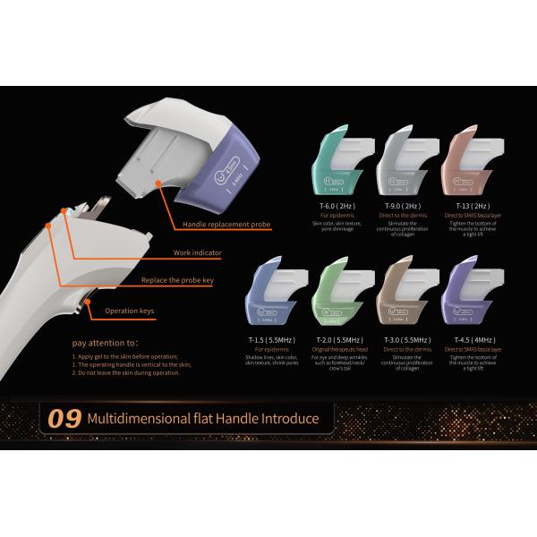 Профессиональный Hifu Beauty Machine 12D Антивозрастная Ультразвуковая красота лица