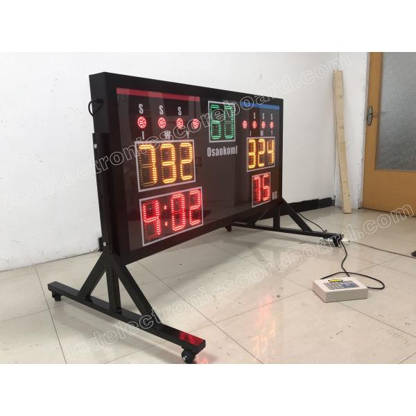 La niebla llevó los diodos que arrebataban el marcador electrónico con el soporte móvil