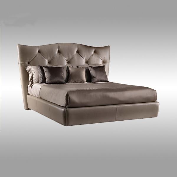 Camelback 1.5m Smart Ultra Modern Luxury Bed , 2.2m Modern Platform Bedroom Sets