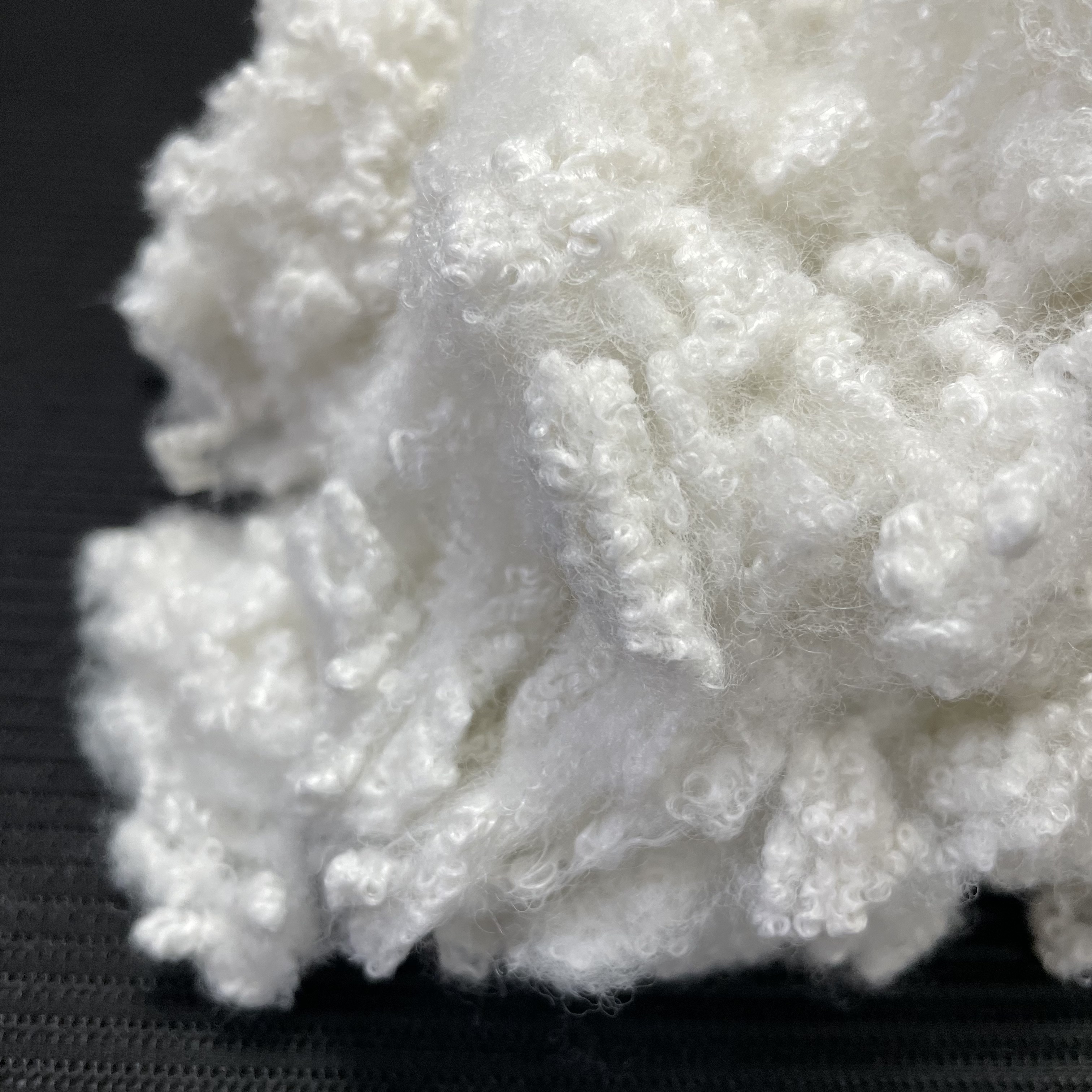 Nanoscale white Bamboo Charcoal Modified Polyester Fiber, Durable Wash-Resistant Functional Fiber for Functional Textiles
