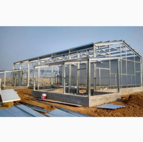 Environmental Friendly Prefabricated Galvanized Light Construction Steel Structure for Warehouse/Villa/Temporary Offices/Workshop