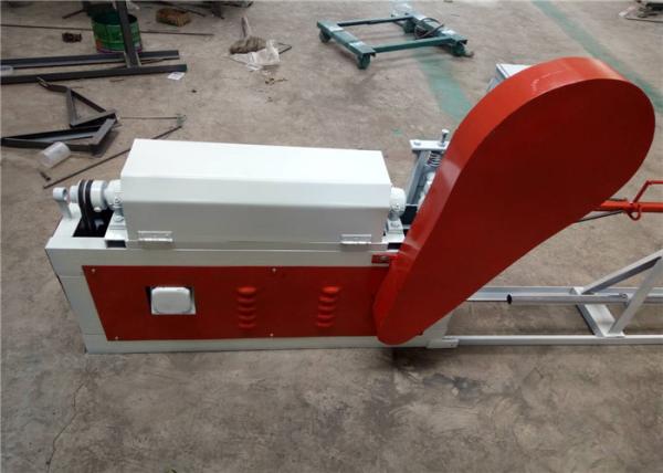 Smooth Incision Steel Wire Straightening Cutting Machine , Cold Wire Drawing Rebar Straightening Machine