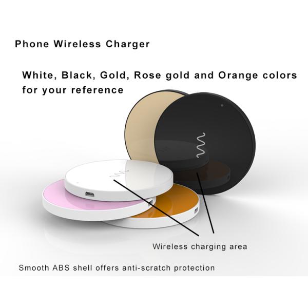 Samsung Wireless Phone Charger Powermat Logo Pringtable Light Weight Plastic Body