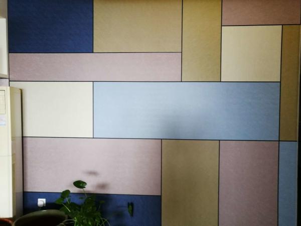 Natural Hemp Fiber Thin Fiberboard , Odorless Decorative Thin Insulation Board