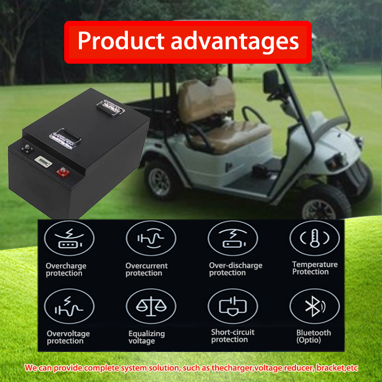 72V108Ah  Deep Cycle LiFePO4 Battery for Golf Carts | 36V/48V/51.2V/60V/Options | 5000+ Cycles IP67