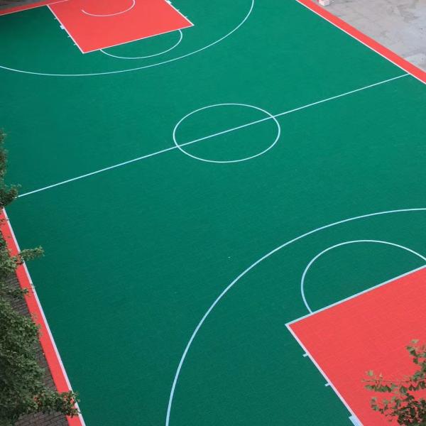 Relle Interlocking Basketball Court Flooring Waterproof Interlocking Sport Court Tiles