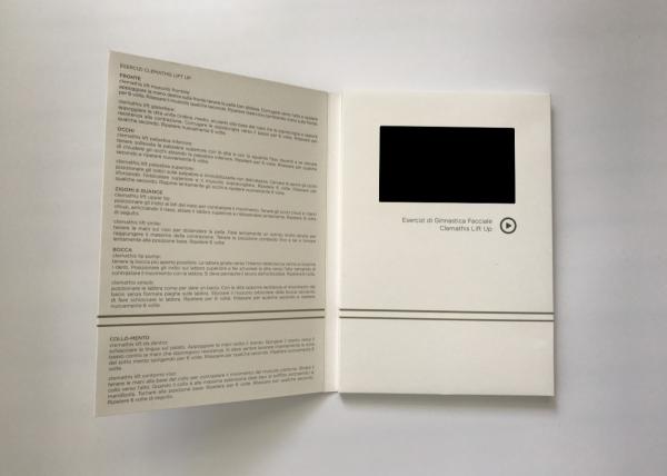 4.3 Inch Interactive Video Brochure Lcd Greeting Card A5 Size Business Promotional Card