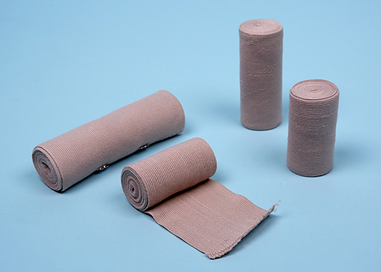 Oyster Rubber High Elastic Bandage Cotton Stockinette Fabric Medical Disposable Products